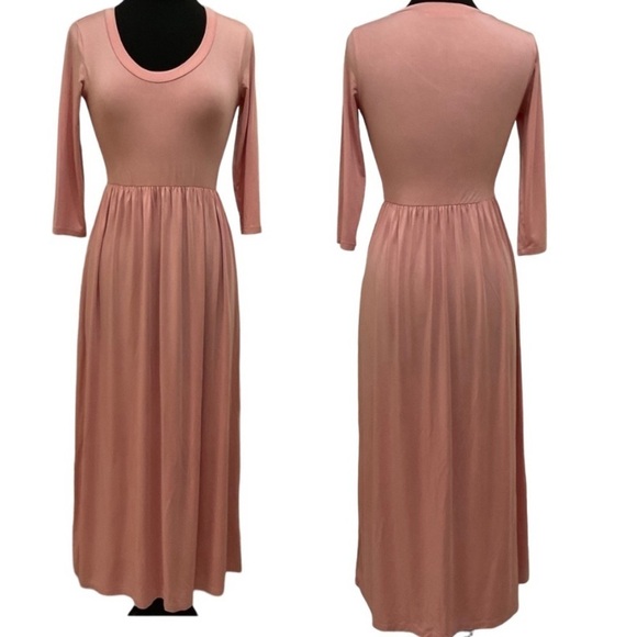 Sonet James Dresses & Skirts - Sonet James Fit & Flare Style Scoop Neck Midi Dress Size X-Small